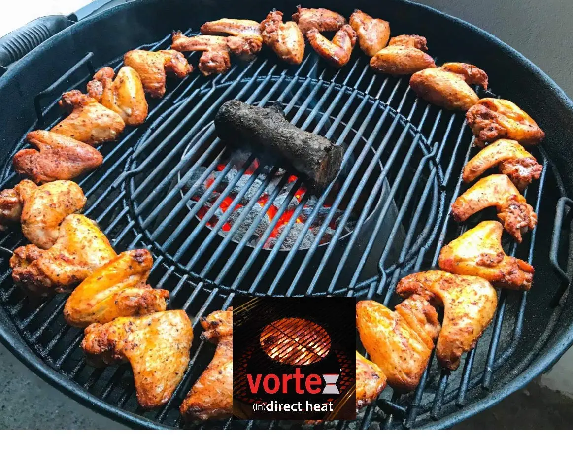 VORTEX Medium BBQ Vortex™ BGE Kamado Kettle Charcoal | Indirect & Direct Cooking - view 7