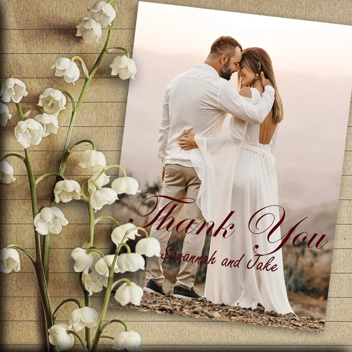 Hamilco White 80lb Cover Heavy 5.5x8.5 Cardstock for Invitations | Premium USA Import - view 4