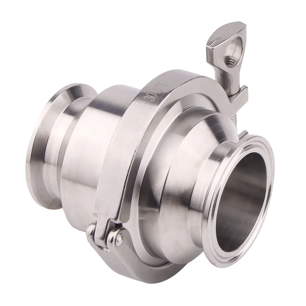 DERNORD 2" Tri Clamp Sanitary Check Valve | Stainless Steel 304, 10 Bar Pressure - view 2
