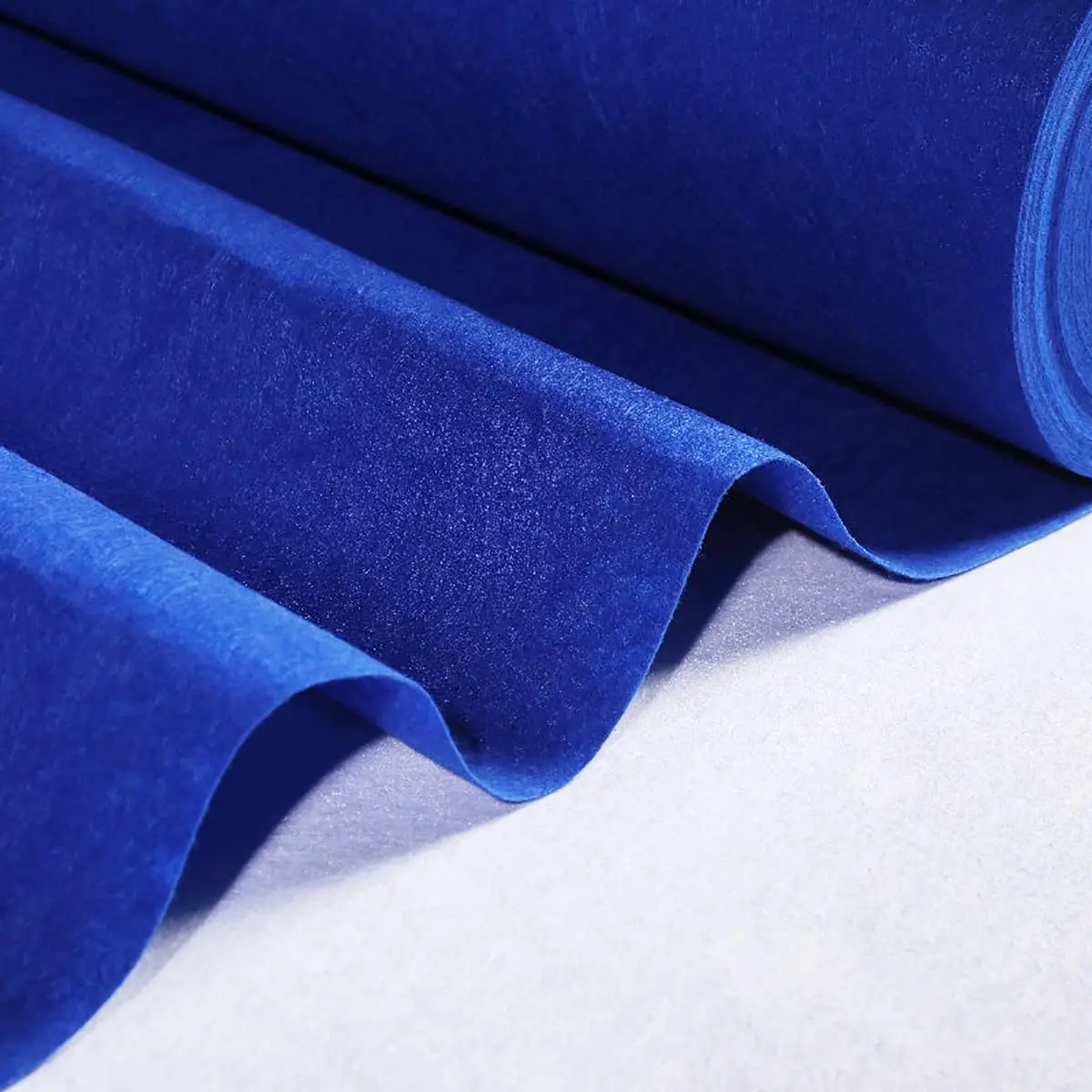 HUAHOO Royal Blue Aisle Runner Carpet Rugs 24 Inch x 50 Feet | Wedding & Event Decor - view 4