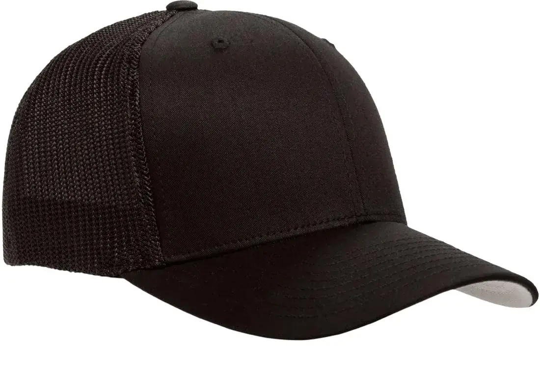 Flexfit Men's Trucker Cap, Royal/White, One Size | Breathable Mesh for All-Day Comfort - view 5