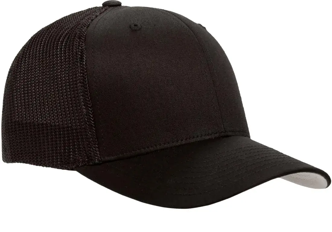 Flexfit Men's Trucker Cap, Royal/White, One Size | Breathable Mesh for All-Day Comfort - view 6