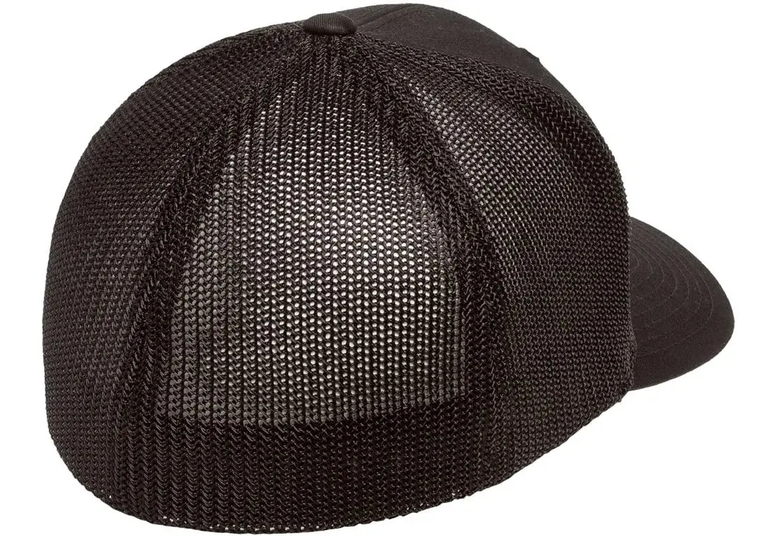 Flexfit Men's Trucker Cap, Royal/White, One Size | Breathable Mesh for All-Day Comfort - view 2