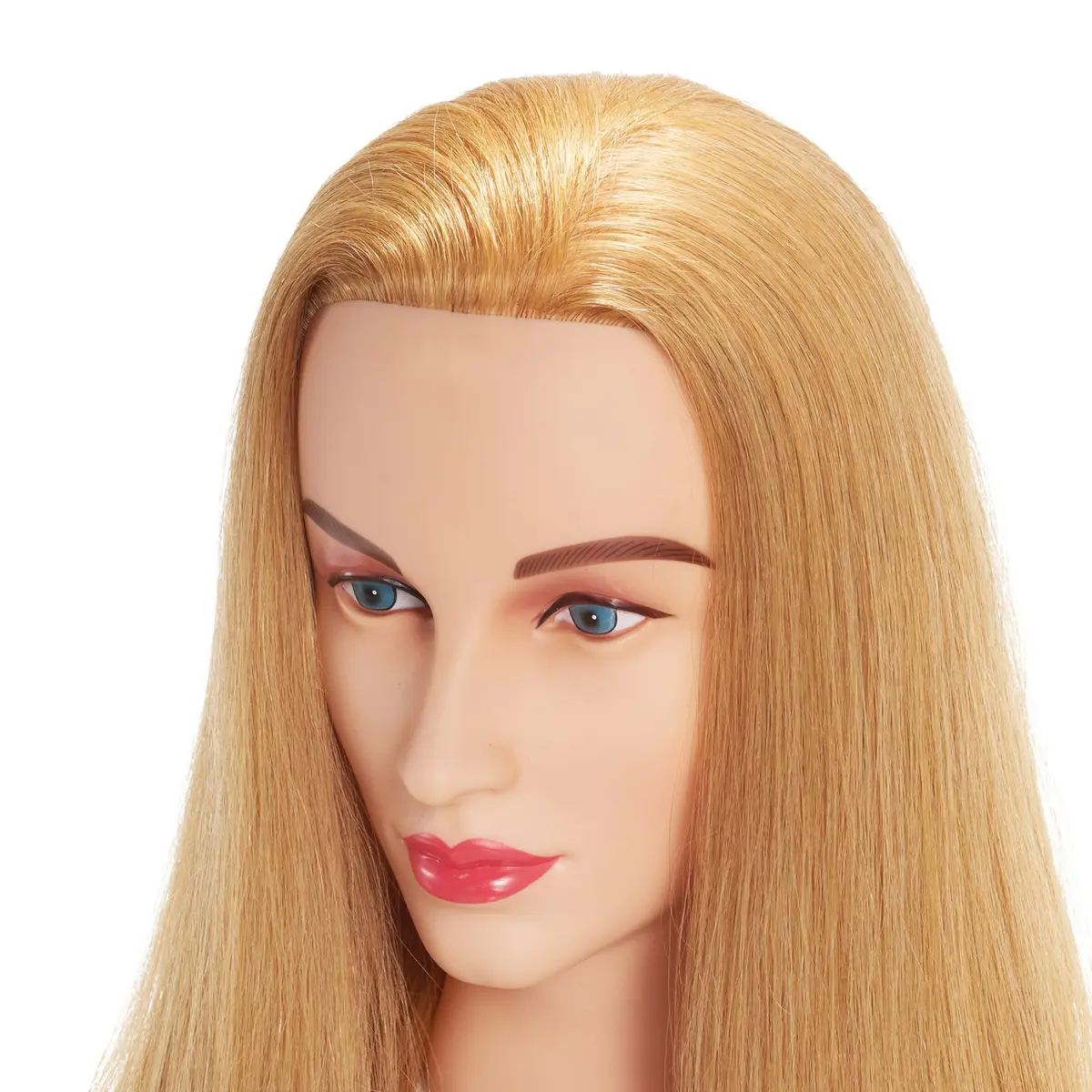 Hairingrid Mannequin Head 20"-22" Human Hair for Hair Styling & Training | Blond 27# - view 3