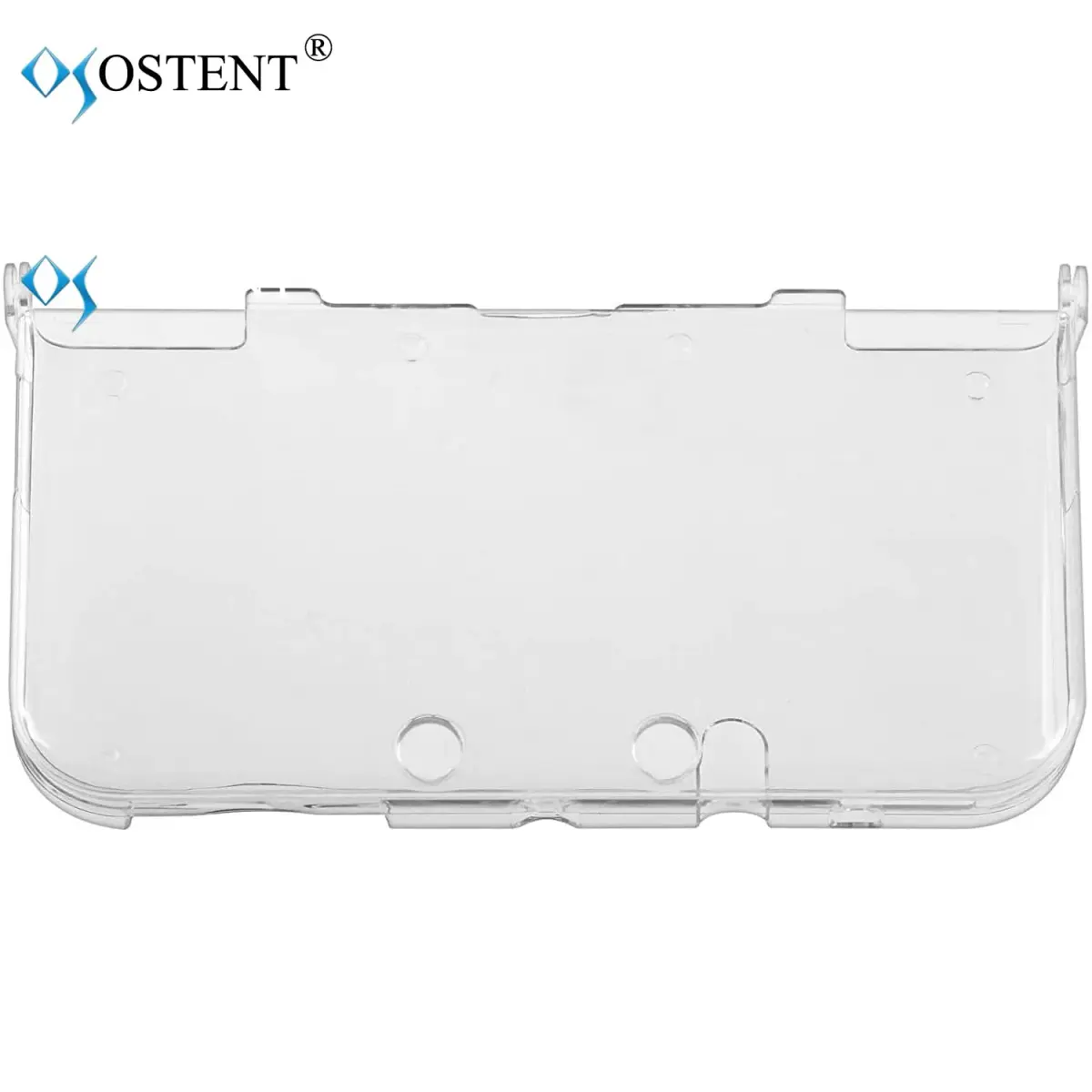 OSTENT Clear Crystal Hard Cover Case for Nintendo New 3DS XL | Scratch Resistant Polycarbonate Protection - view 2