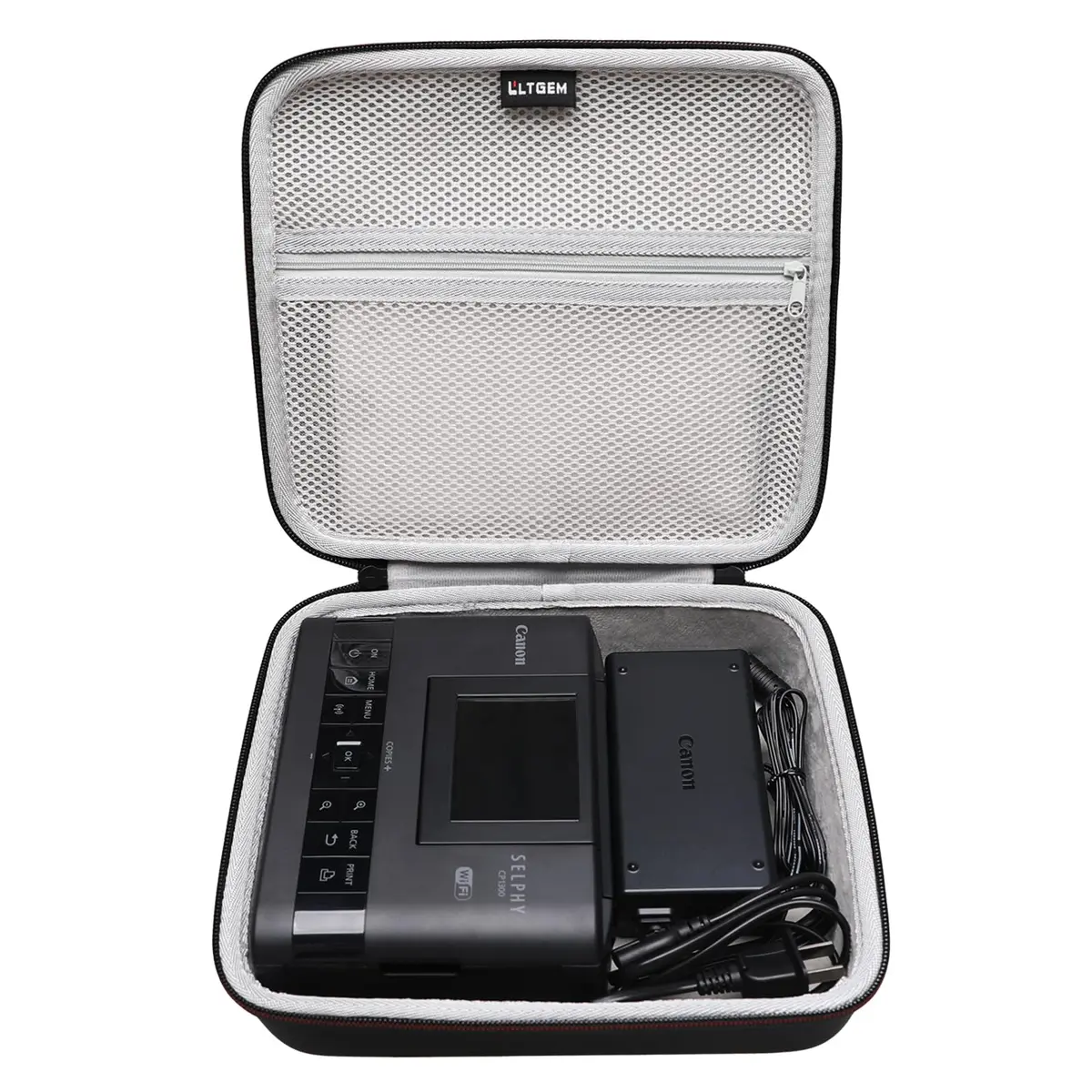 LTGEM Hard Case for Canon Selphy CP1500/CP1300 | Shock-Resistant Waterproof Travel Bag - main product image