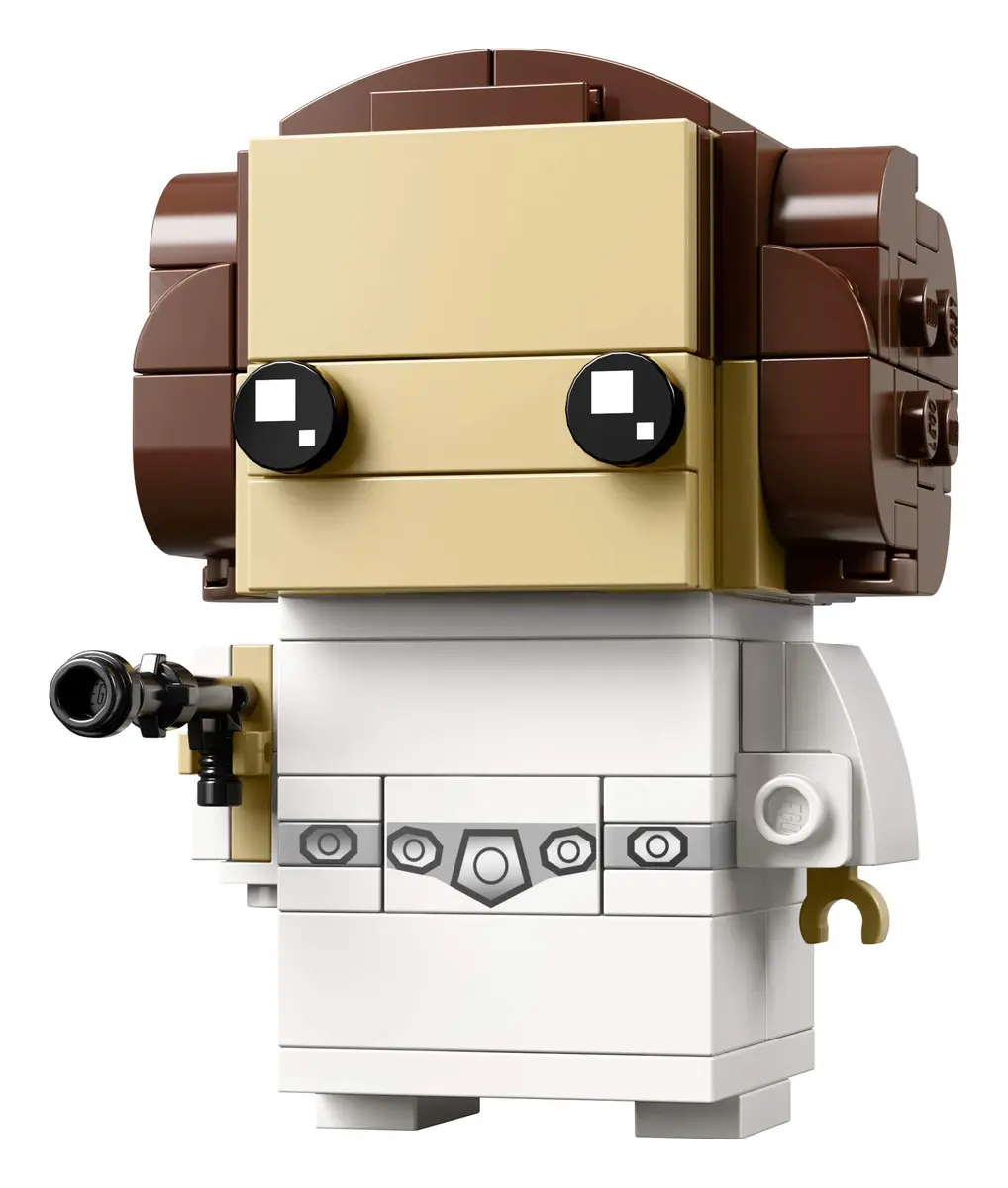LEGO Brickheadz Princess Leia Organa 41628 Building Kit, Multicolor | Iconic Star Wars Character, 124 Pieces, For Kids 10+ - view 6