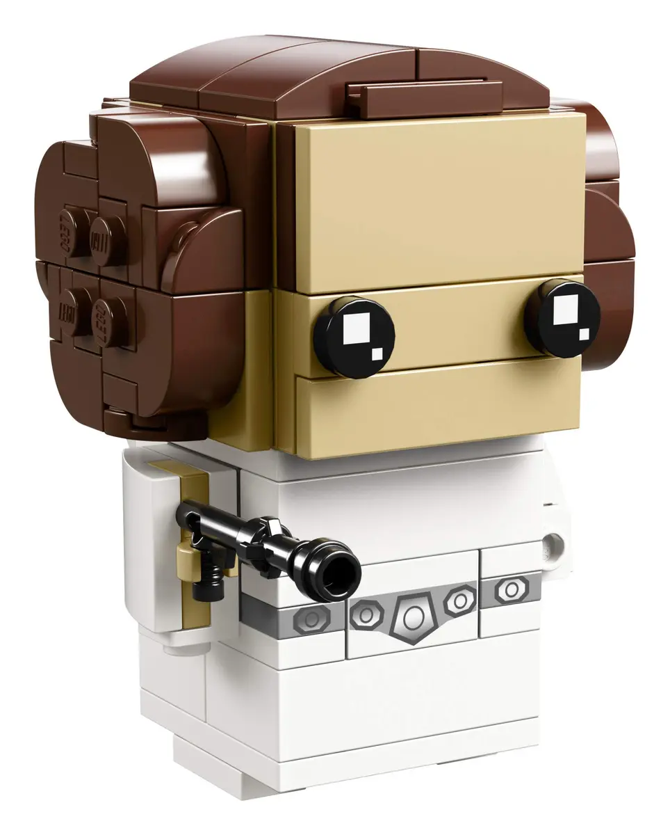 LEGO Brickheadz Princess Leia Organa 41628 Building Kit, Multicolor | Iconic Star Wars Character, 124 Pieces, For Kids 10+ - view 7
