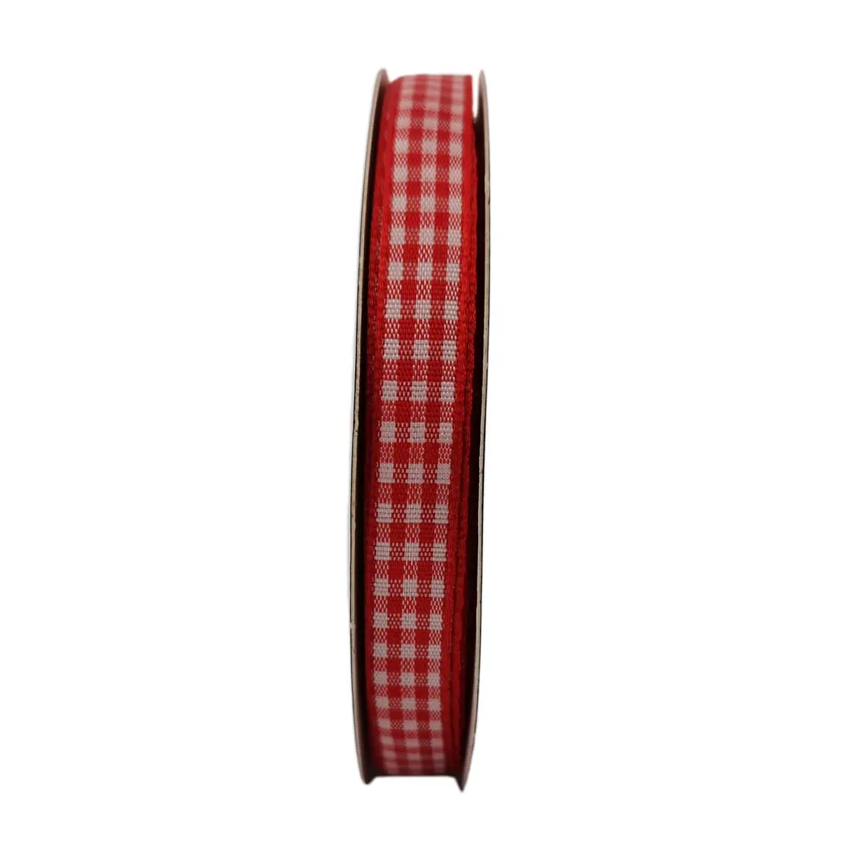 Micomon Red and White Gingham Ribbon 25 Yards | Eco-Friendly Polyester, OEKO-TEX Certified (70-120 chars) - view 3