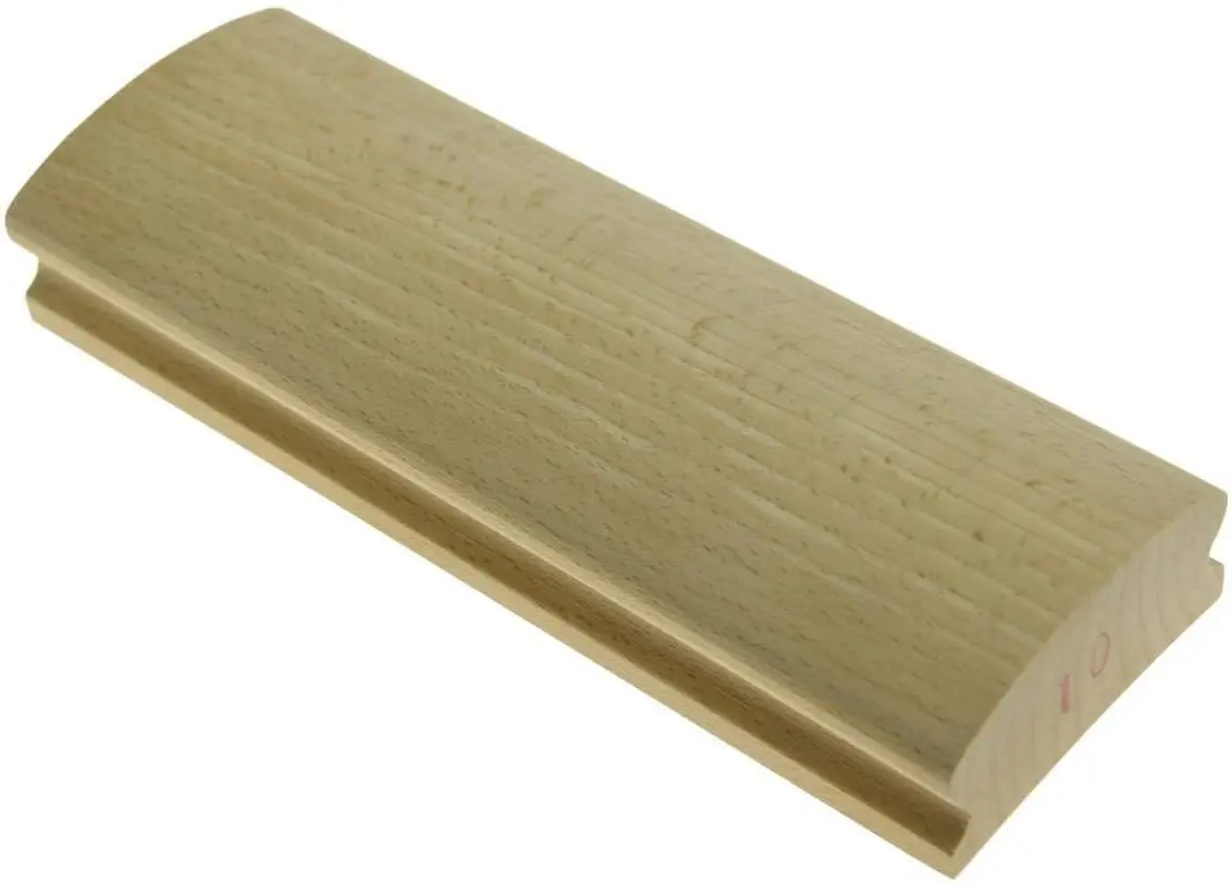 Dopro 10" Guitar Bass Fingerboard Radius Sanding Block Tool Fret Leveling Luthier Tool | Beech Wood, 200mm - main product image