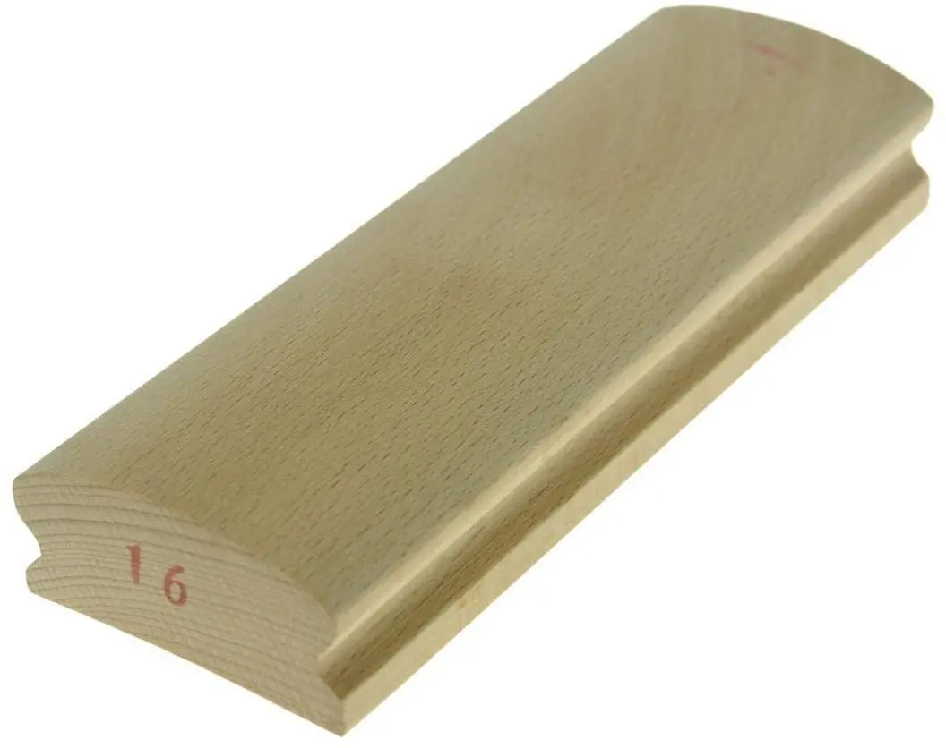 Dopro 16" Guitar Bass Radius Fingerboard Fret Sanding Block Fret Leveling Luthier Tool | Beech Material, 200mm Length - main product image