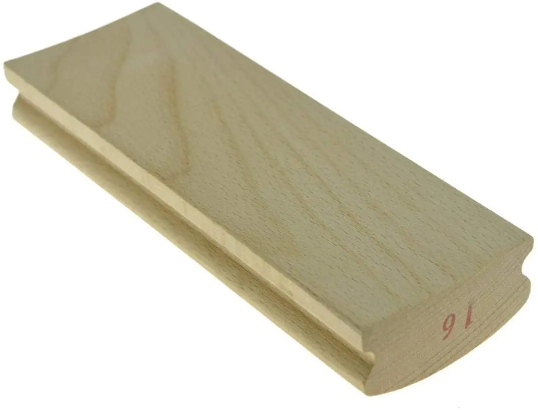 Dopro 16" Guitar Bass Radius Fingerboard Fret Sanding Block Fret Leveling Luthier Tool | Beech Material, 200mm Length - view 2