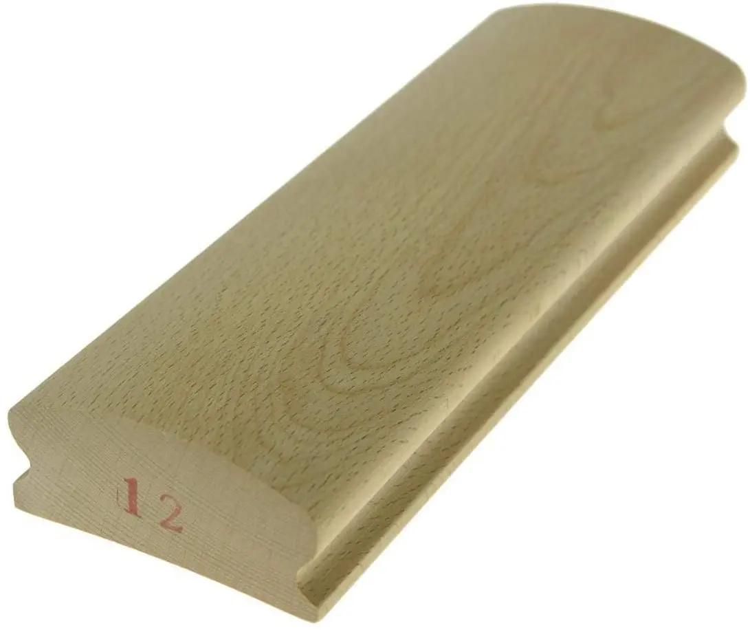 Dopro 12" Guitar Bass Fingerboard Radius Sanding Block Fret Leveling Luthier Tools | Beech Wood, 200mm - main product image