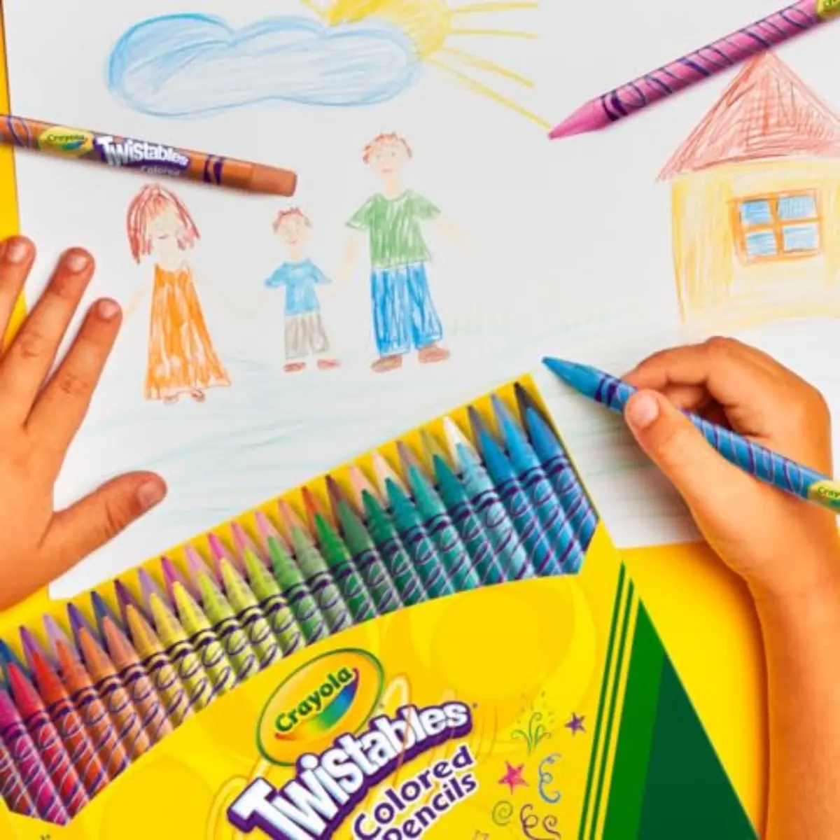 Crayola Twistables Colored Pencil Set (50ct) | No Sharpen Colored Pencils for Kids & Adults, Vibrant & Portable (4+) - view 5