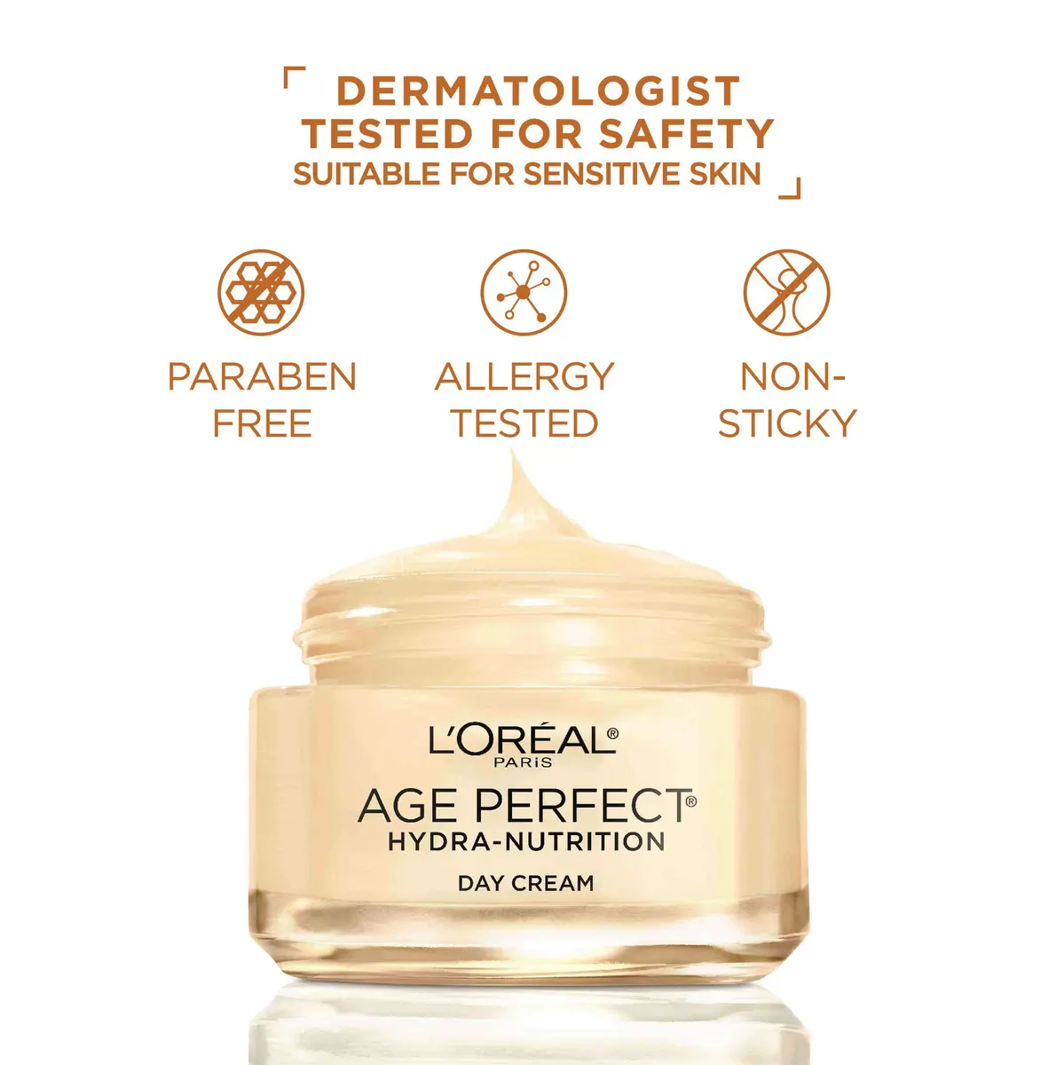 L'Oreal Paris Age Perfect Hydra-Nutrition Day Cream 50ml (1.7 Fl Oz) | For Mature, Dry, Sensitive Skin - view 2