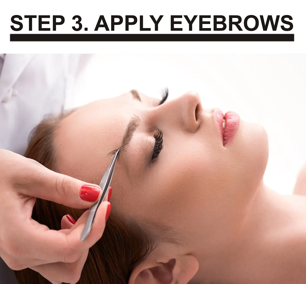 KC Republic Lash Eyebrow Extensions Kit with Mink Brow Trays 5-8mm | Natural Look, Lasts 2 Weeks - view 6