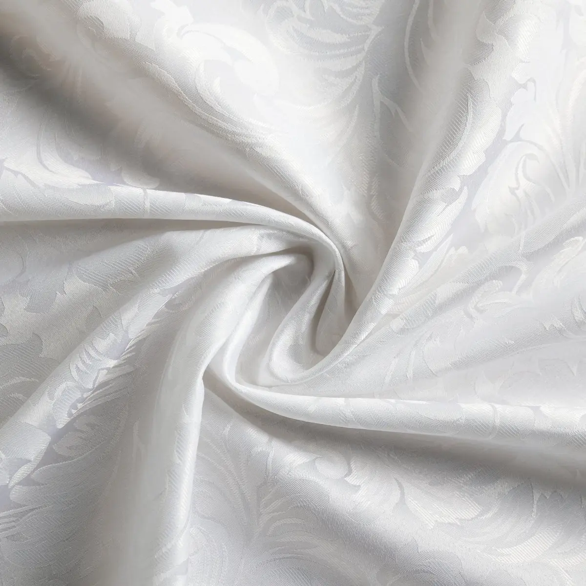 Tektrum 70 x 70 inch Damask Jacquard Tablecloth | Waterproof & Stain Resistant (70x70in) - view 3