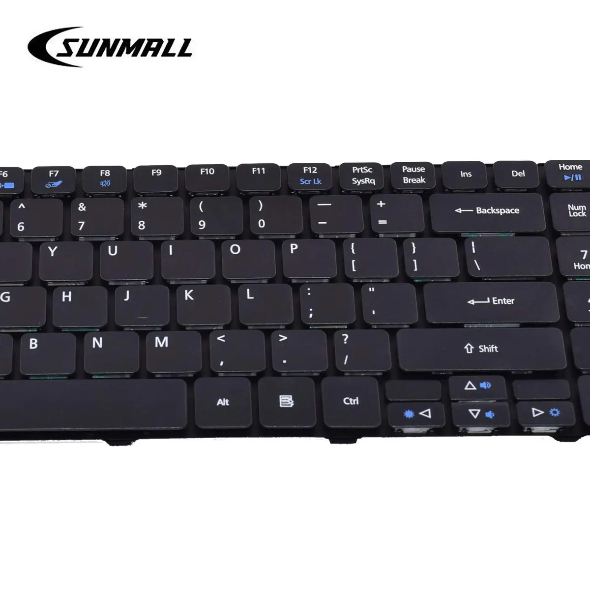 SUNMALL Laptop Keyboard Replacement Compatible with Acer Aspire Series US Layout | New Original, Black - view 5