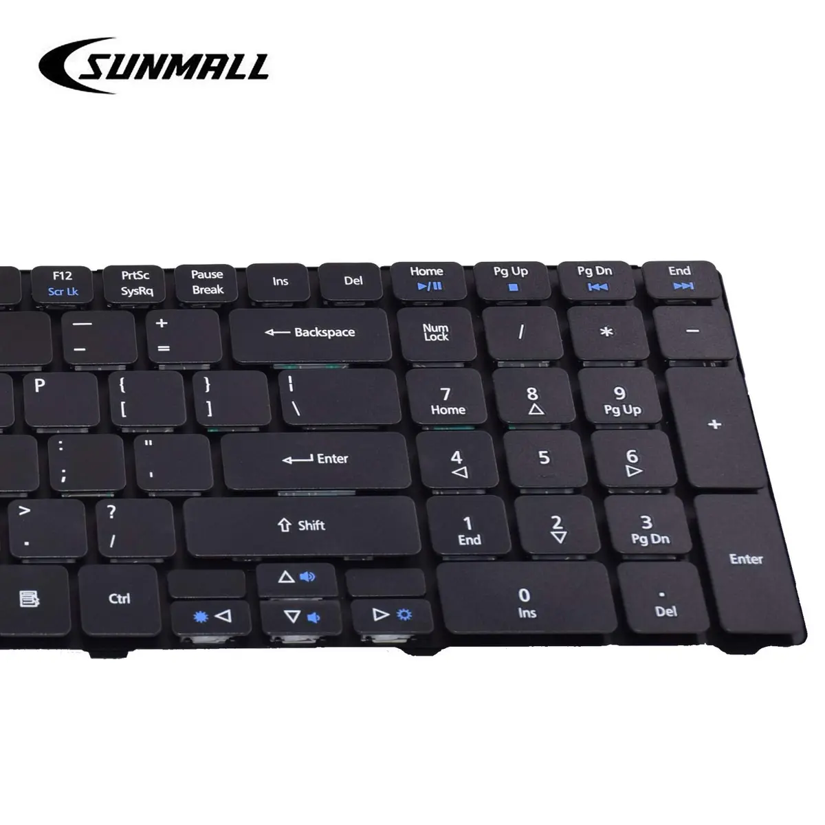SUNMALL Laptop Keyboard Replacement Compatible with Acer Aspire Series US Layout | New Original, Black - view 6