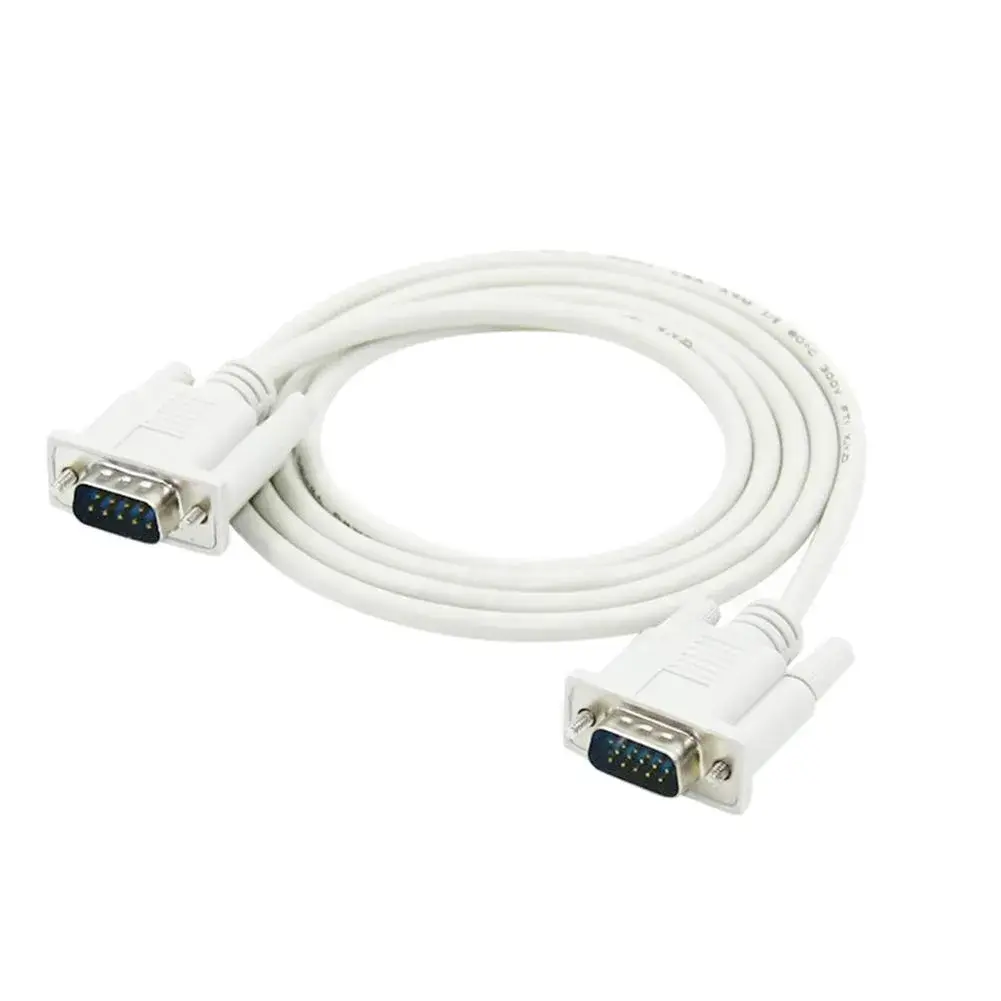 Dahszhi DB9 9 Pin Male to VGA 15 Pin Male Serial Port Cable 1.35m (4.4ft) | EMI/RFI Shielded - main product image