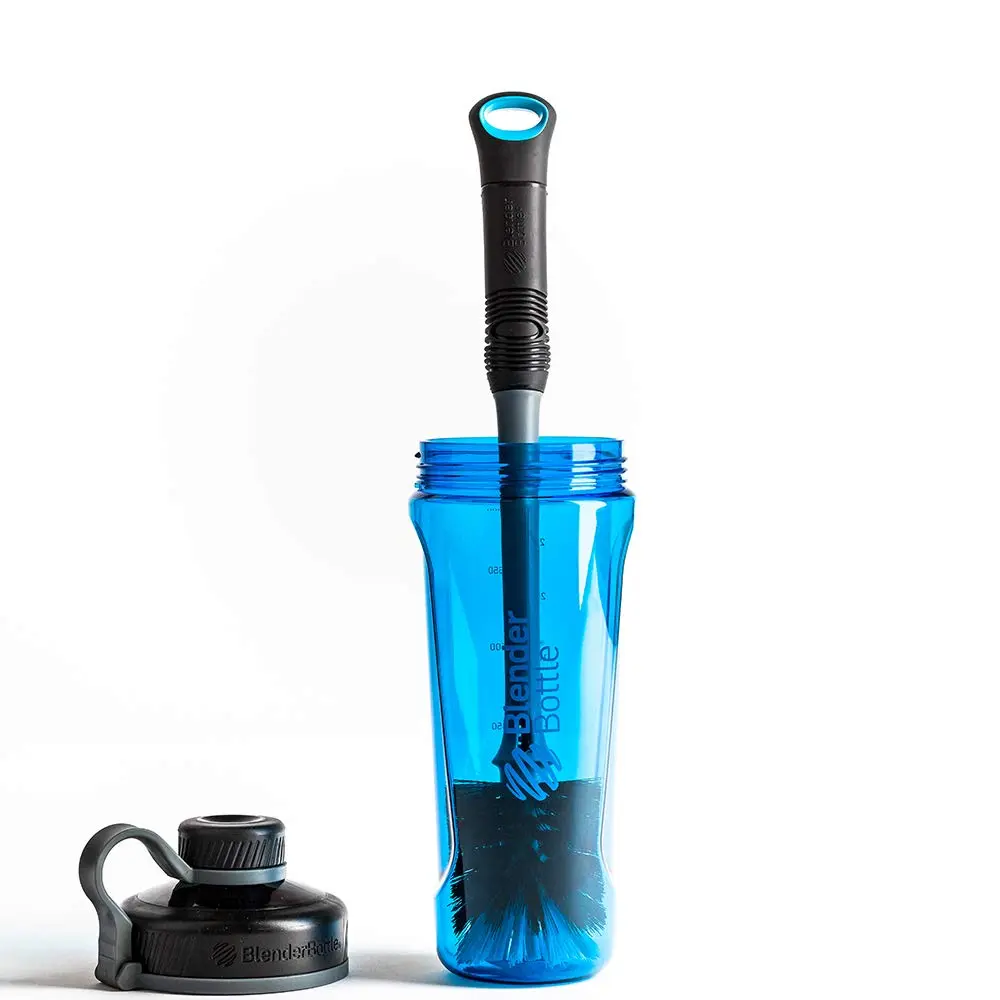 BlenderBottle 2-in-1 Bottle & Straw Cleaning Brush | Firm Bristles & Mini Straw Brush | Non-Slip Grip - view 6