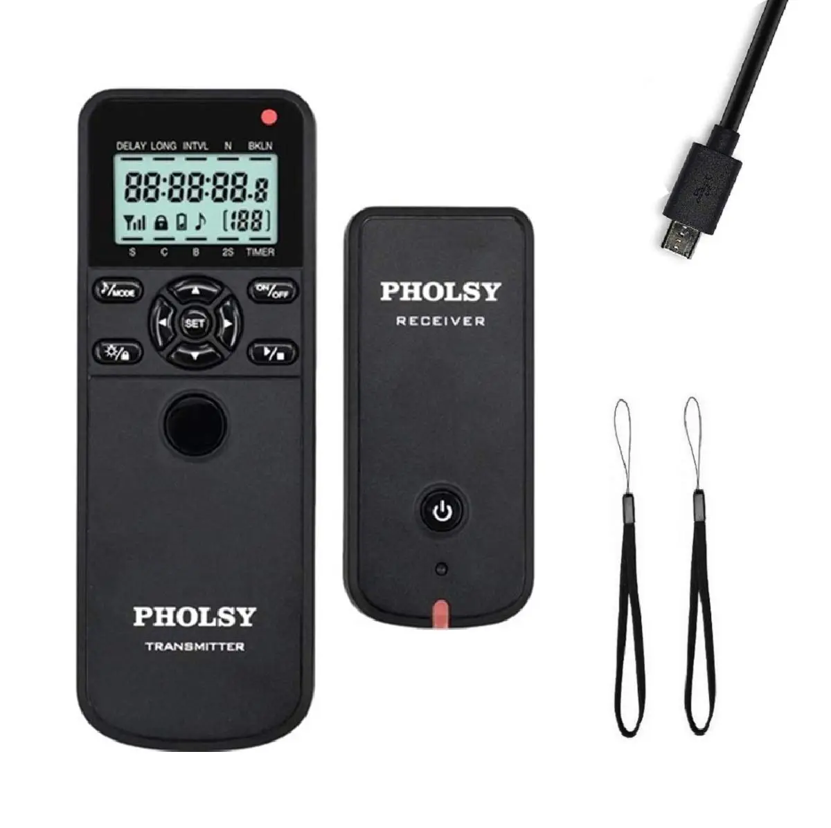 PHOLSY Timer Shutter Remote Control for Fuji | Wireless & Timer Trigger with Intervalometer - main product image