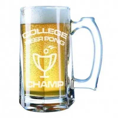 Hat Shark Giant Beer Mug 28 Ounces | Heavy Duty Glass for Beer & Celebrations (70-120 chars) - main product image