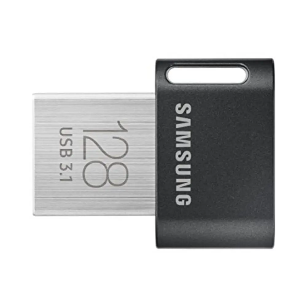 Samsung FIT Plus USB 3.1 Flash Drive 128GB 400MB/s | Gunmetal Gray - main product image