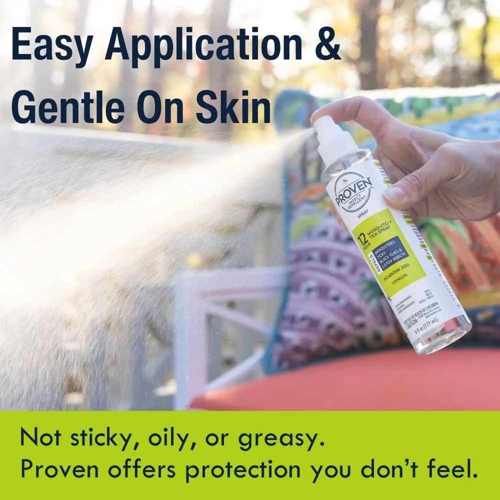 Proven Insect Repellent Spray for Mosquitoes, Ticks & Black Flies | Up to 12-Hour DEET-Free Protection - view 5