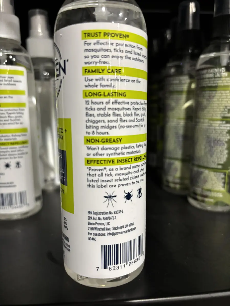 Proven Insect Repellent Spray for Mosquitoes, Ticks & Black Flies | Up to 12-Hour DEET-Free Protection - view 8