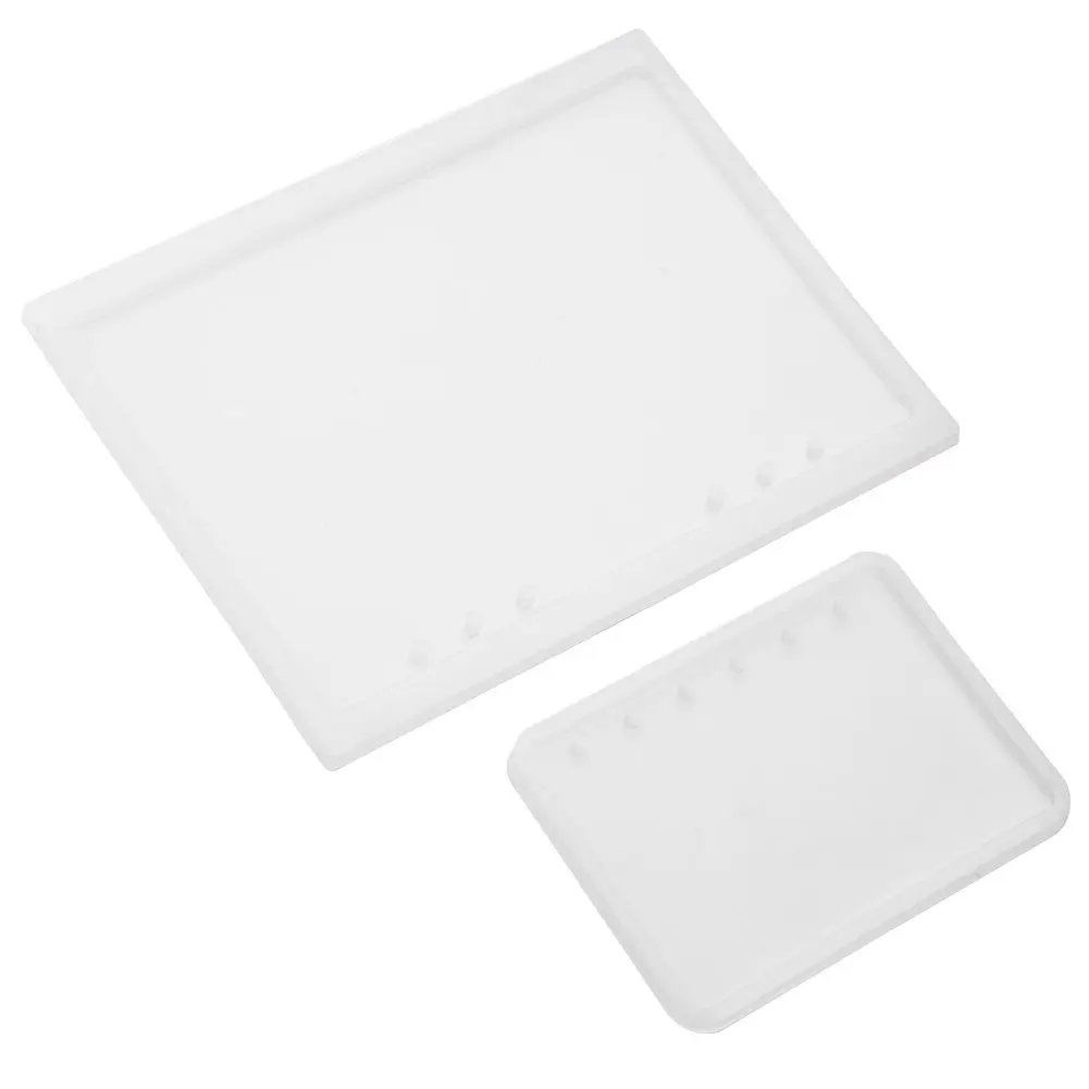Hilitand Silicone Resin Art Decortive Notebook Cover Set | DIY Crystal & Dried Flower Design (21.6x16cm & 13.4x9.8cm) - view 9