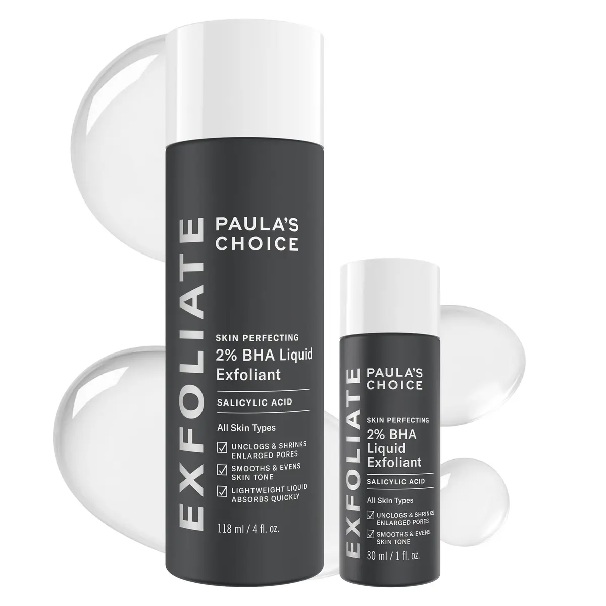 Paula's Choice SKIN PERFECTING 2% BHA Liquid Exfoliant 150ml (5 Fl Oz) | Gentle Non-Abrasive Leave-On Exfoliant for Pores & Blackheads - main product image