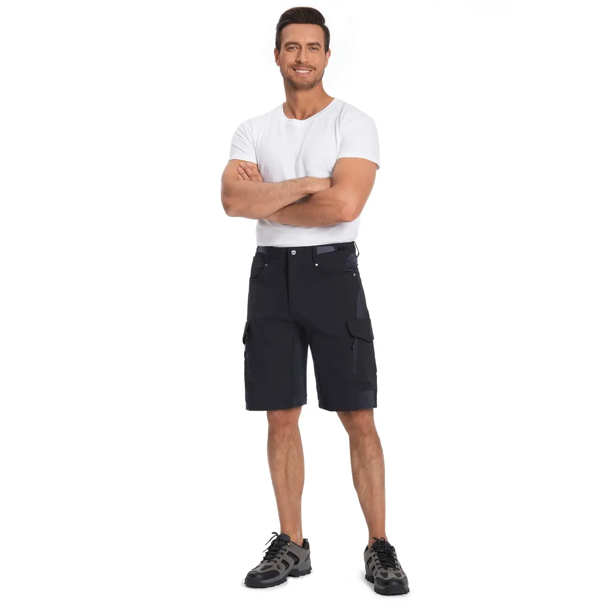 Ally Mountain Bike Shorts 4D Padded Lightweight Quick Dry Stretch Loose-fit with 6 Pockets | Breathable & Water-Resistant for Cycling - view 8