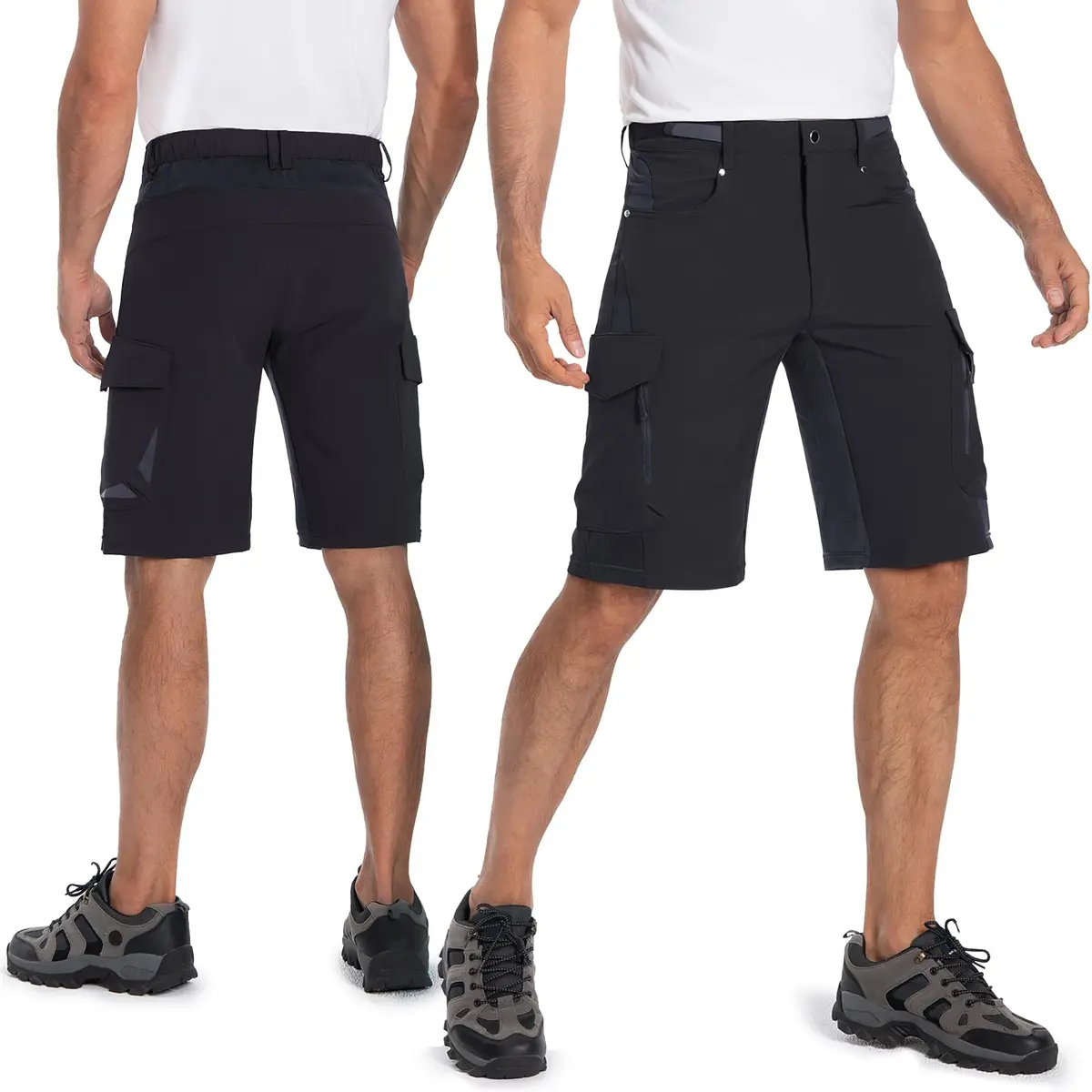 Ally Mountain Bike Shorts 4D Padded Lightweight Quick Dry Stretch Loose-fit with 6 Pockets | Breathable & Water-Resistant for Cycling - view 2