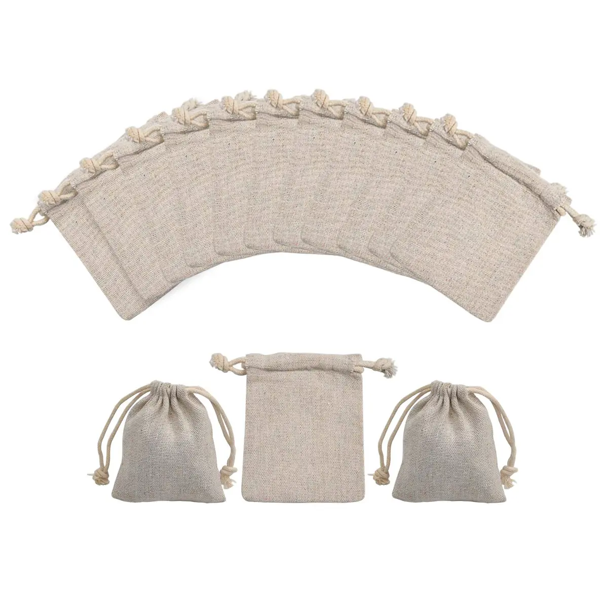 calary Cotton Canvas Gift Bag 5x7 Inch | Reusable, Durable & Eco-Friendly - main product image