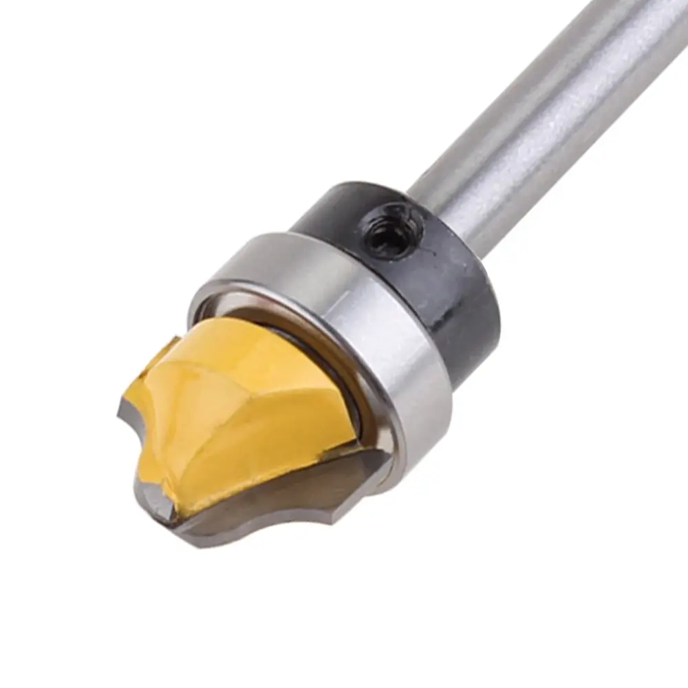 YAKAMOZ 1/4 Inch Shank Faux Panel Ogee Groove Router Bit with Bearing Carbide Tipped 3/4" Diameter | Decorative Edge Router Tool - view 4