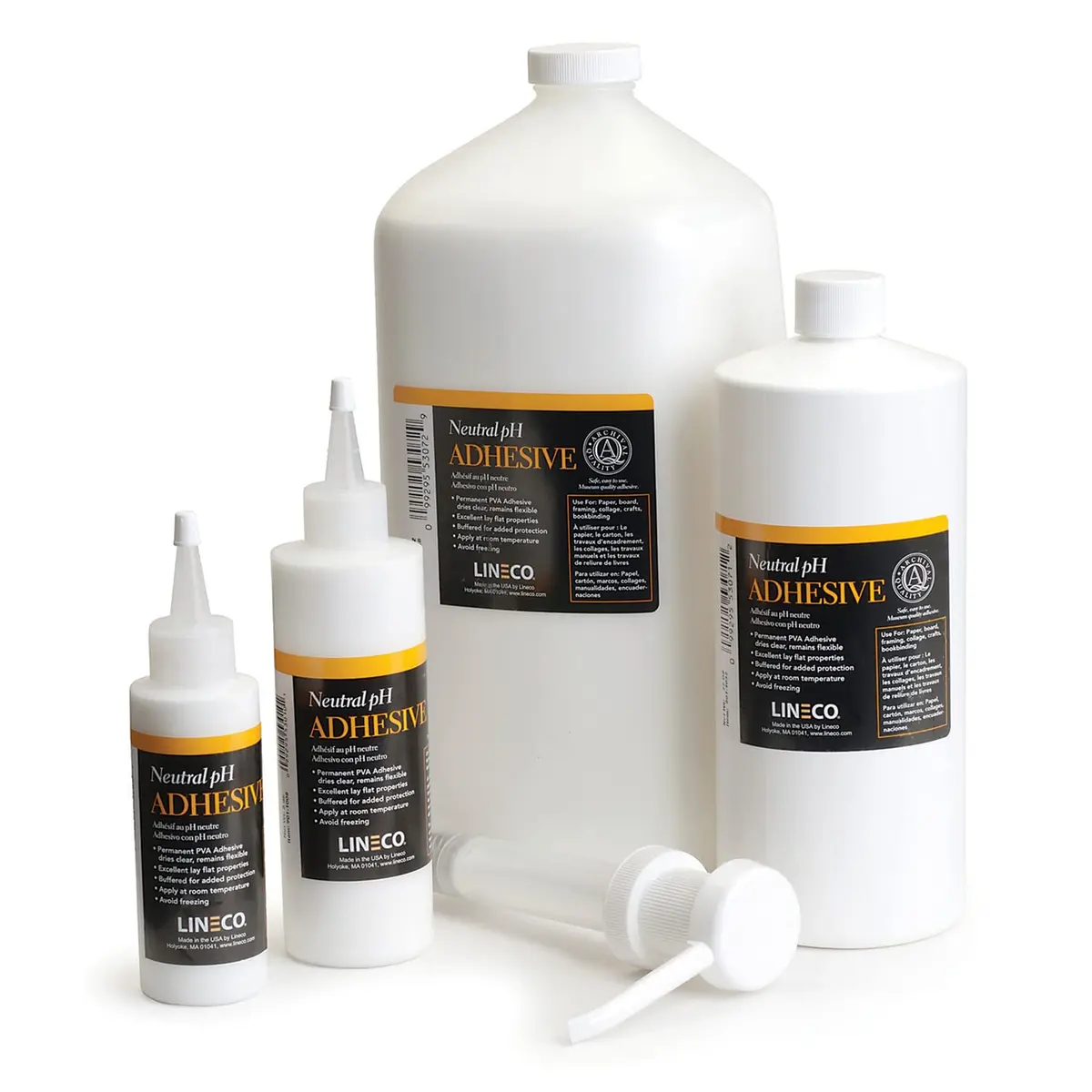 Lineco Neutral pH Adhesive 8 OZ (2-Pack) | Archival Quality Glue for Bookbinding & Paper Crafts - view 9