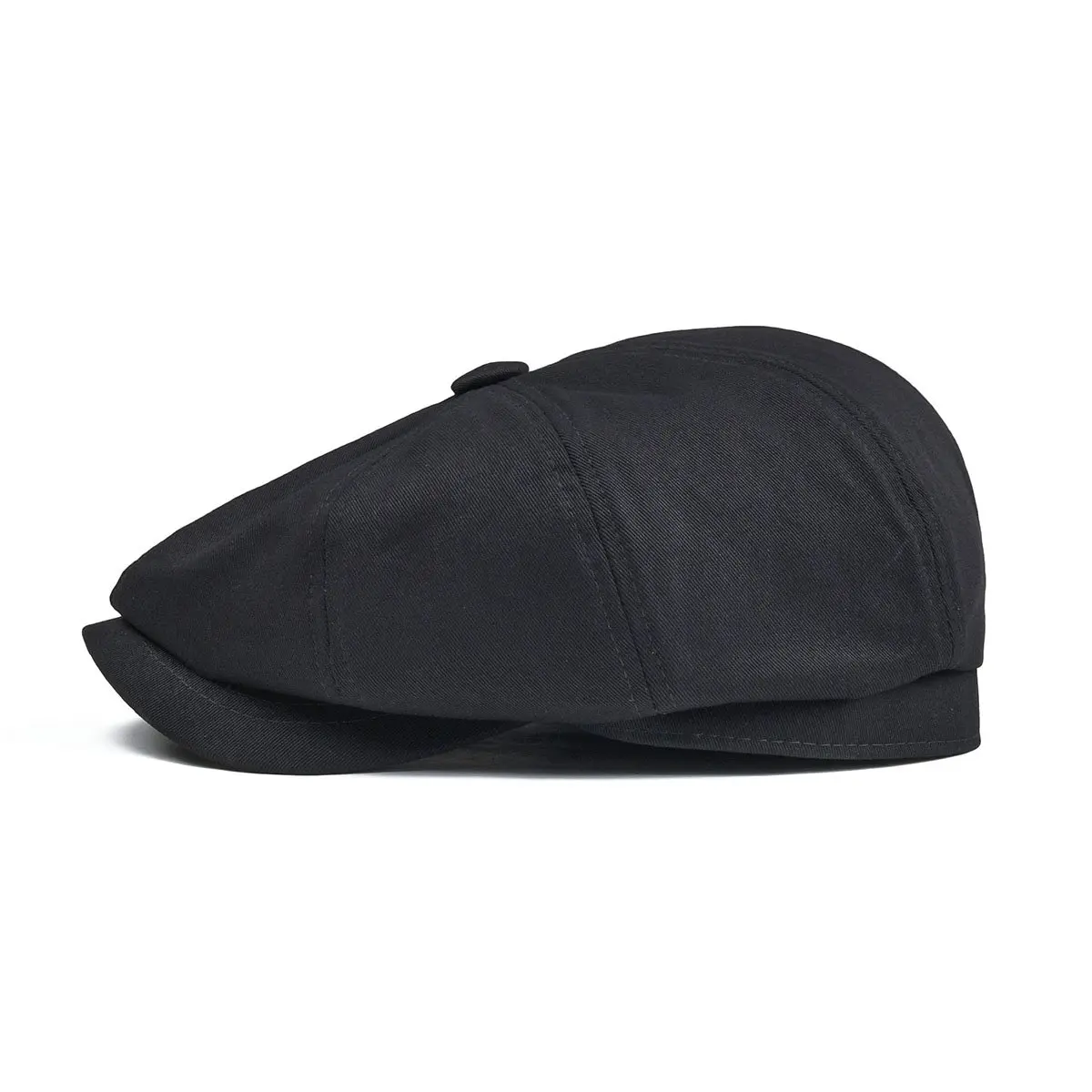 BOTVELA Men's Newsboy Flat Cap 100% Cotton | Vintage Style & Comfort (7 5/8) - view 2