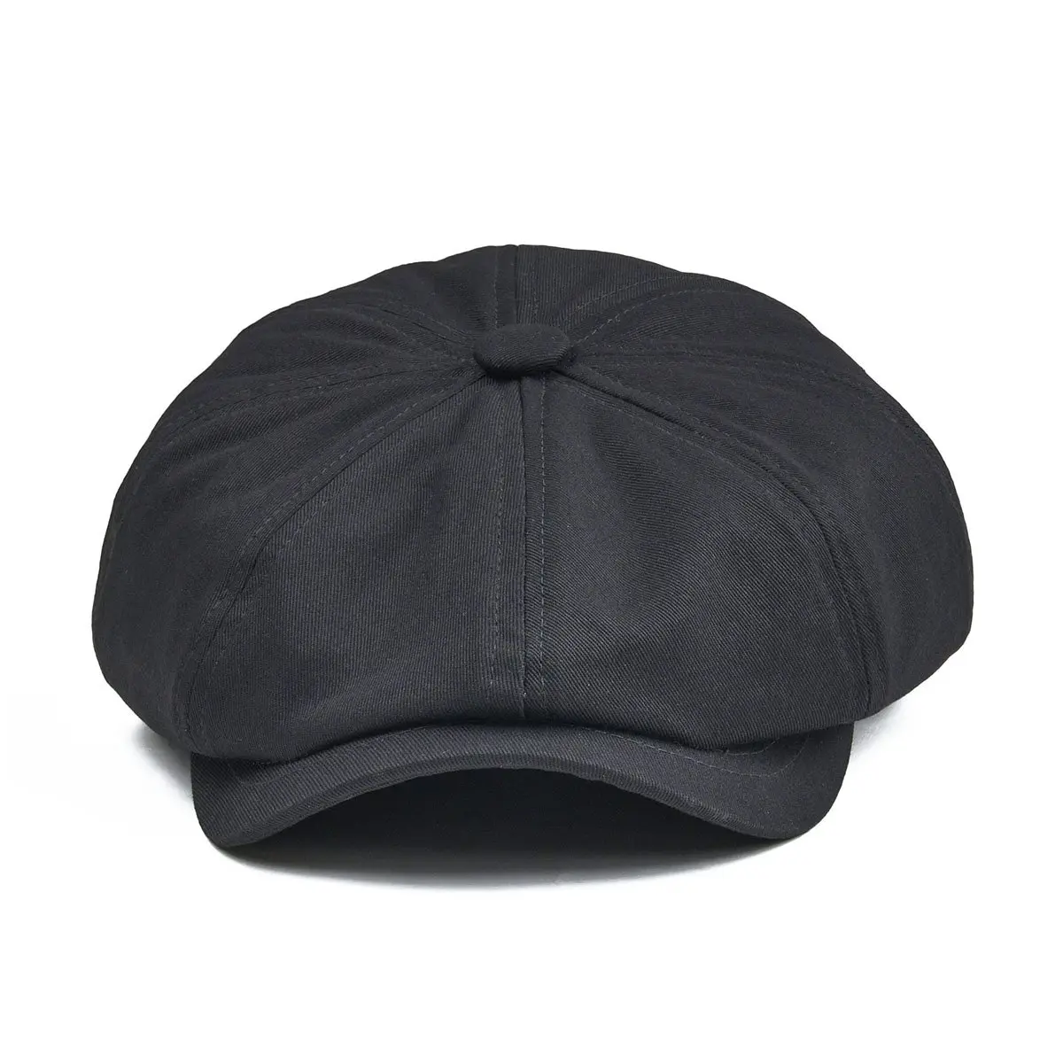 BOTVELA Men's Newsboy Flat Cap 100% Cotton | Vintage Style & Comfort (7 5/8) - view 3
