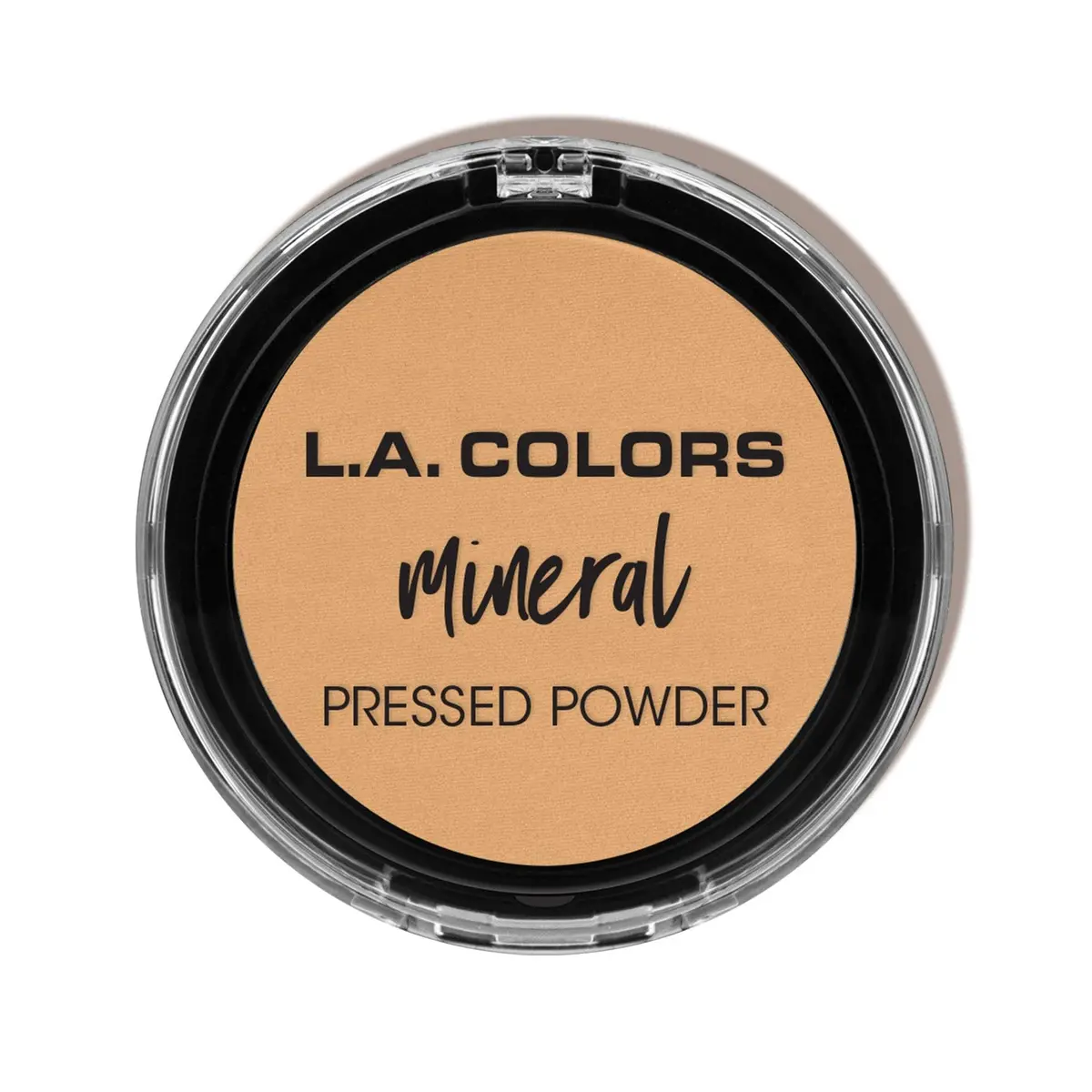 L.A. COLORS Mineral Pressed Powder Soft Honey 7.37 g (0.26 oz) | Natural Matte Finish for All Skin Types - main product image
