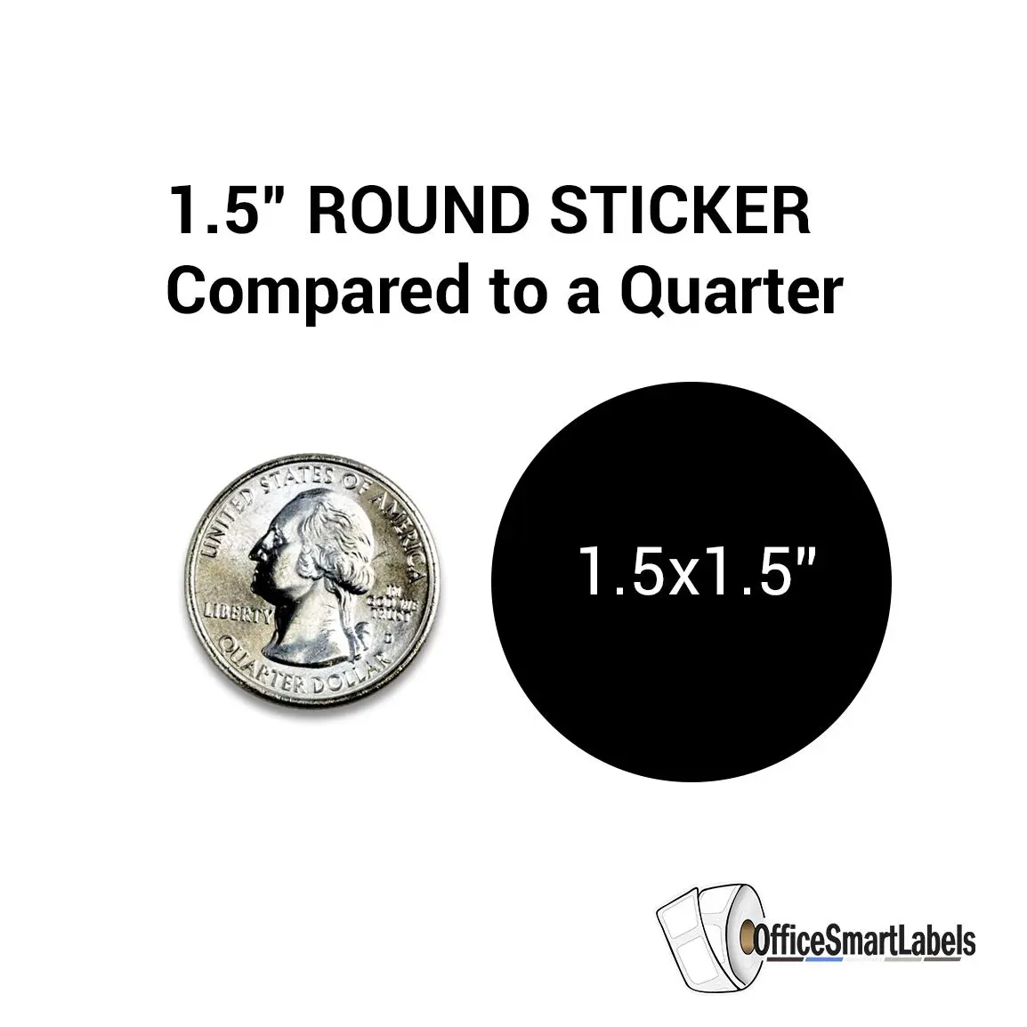 OfficeSmartLabels $6.99 Preprinted Price Stickers 1.5 Inch Round | Fluorescent Green, 300 Labels - view 4