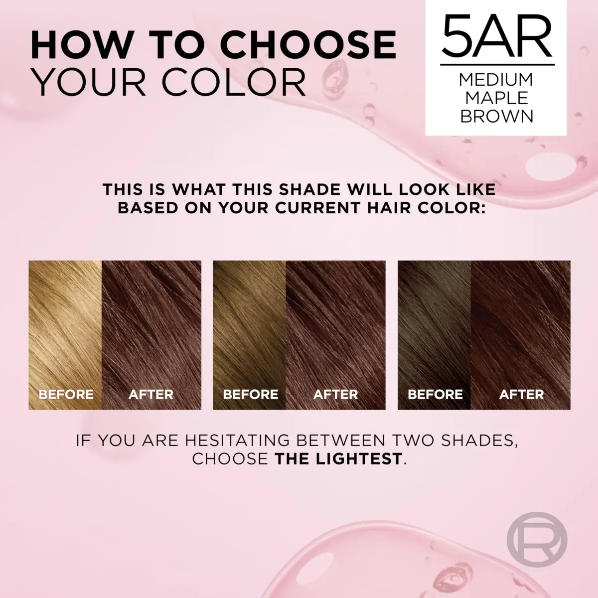L'Oreal Paris Excellence Crème Permanent Hair Dye 5AR Medium Maple Brown, 2 Kits (Pack of 2) | Triple Care with Hyaluronic Acid for 100% Gray Coverage - view 6