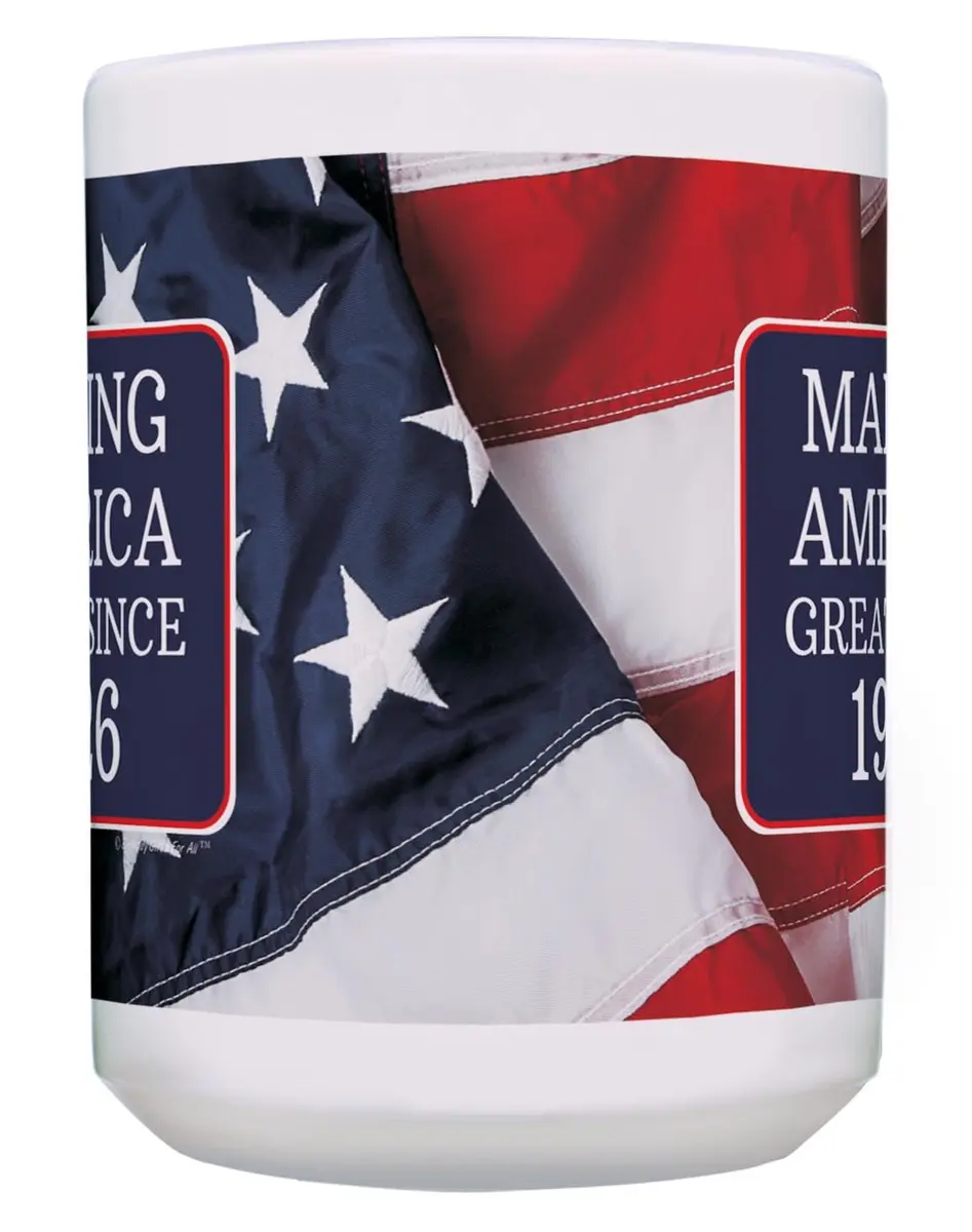 ThisWear Making America Great Since 1926 15oz Coffee Mug | Classic Ceramic Drinkware - view 7