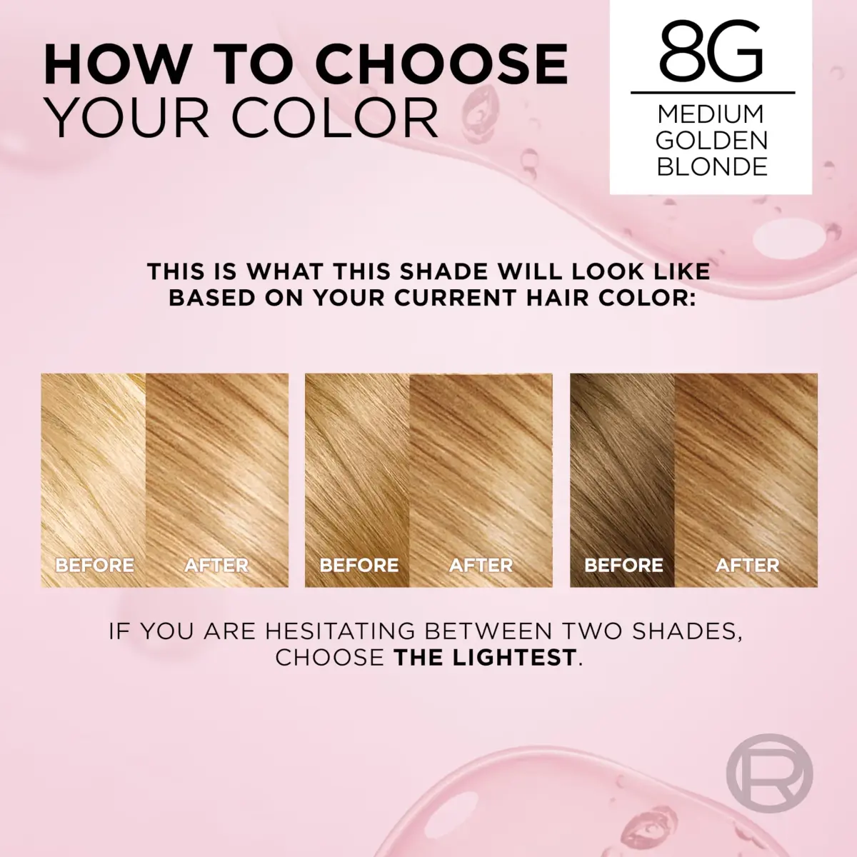 L'Oreal Paris Excellence Crème Hair Dye 8G Medium Golden Blonde 1 Kit (Pack of 2) | Triple Care Color with Hyaluronic Acid for 100% Gray Coverage - view 6