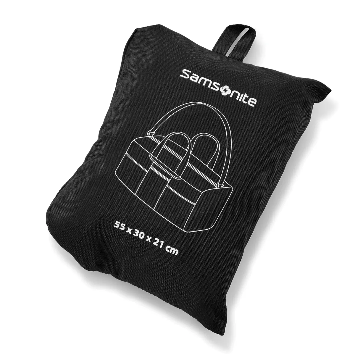 Samsonite Foldaway Packable Duffel Bag, Black, Medium | Compact Travel Duffel with 34L Capacity - view 3