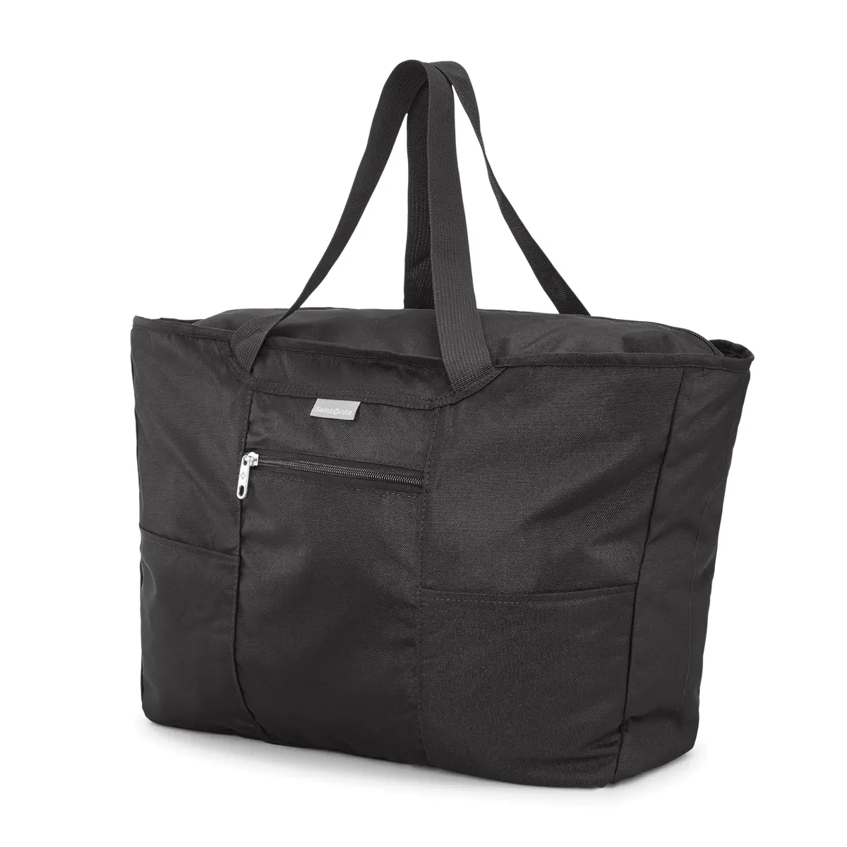 Samsonite Foldaway Packable Tote Sling Bag | Lightweight Travel Organizer in Black - main product image