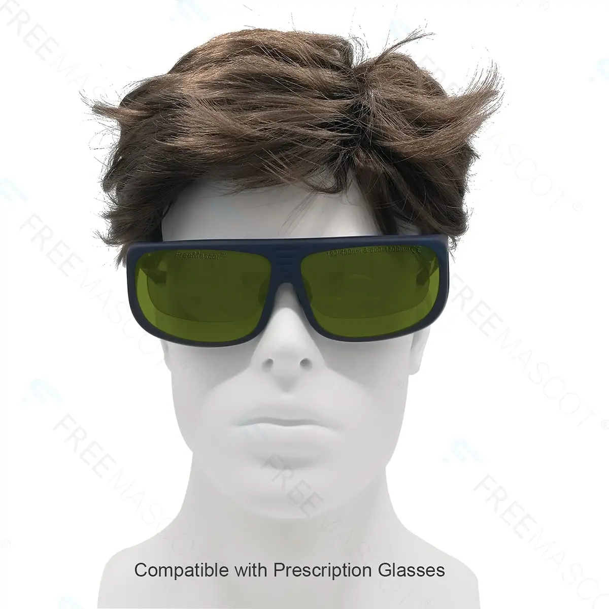 FreeMascot Professional OD 8+ Laser Safety Glasses 190nm-450nm/800nm-1100nm | EN207 Approved - view 5