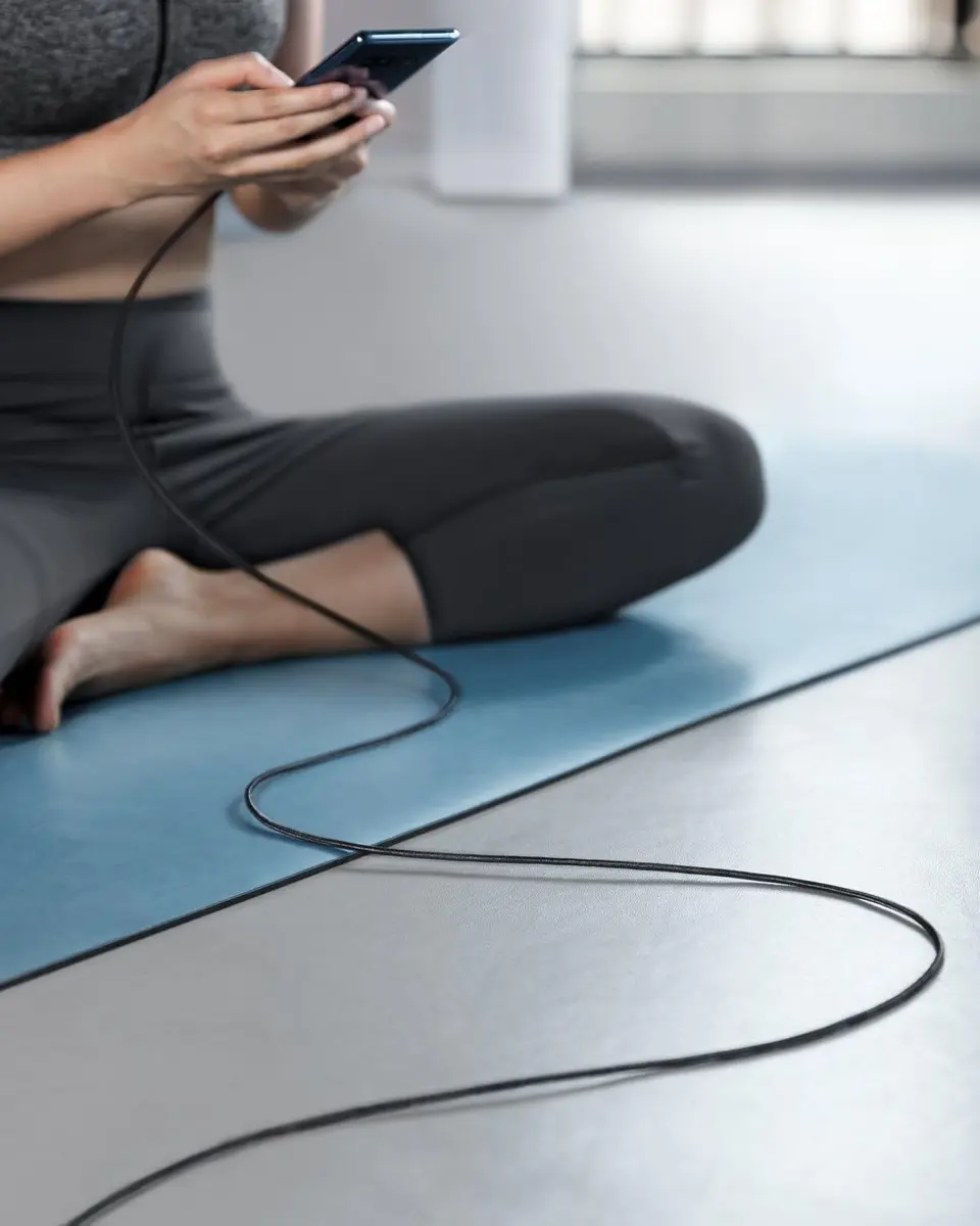 Anker USB A to USB C Cable 6 ft Black | Durable Nylon Sync & Charge Cable - view 8