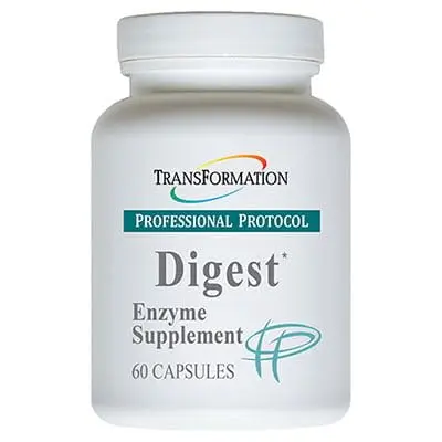 TRANSFORMATION Enzyme Digest Wellness Capsules 60 Count | Supports Digestive & Immune Health - main product image