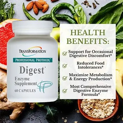 TRANSFORMATION Enzyme Digest Wellness Capsules 60 Count | Supports Digestive & Immune Health - view 4